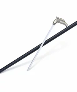 Handmade Eagle Face Handle Walking Stick